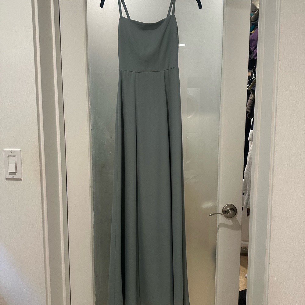 Show Me Your MuMu Sage Green Maxi Dress